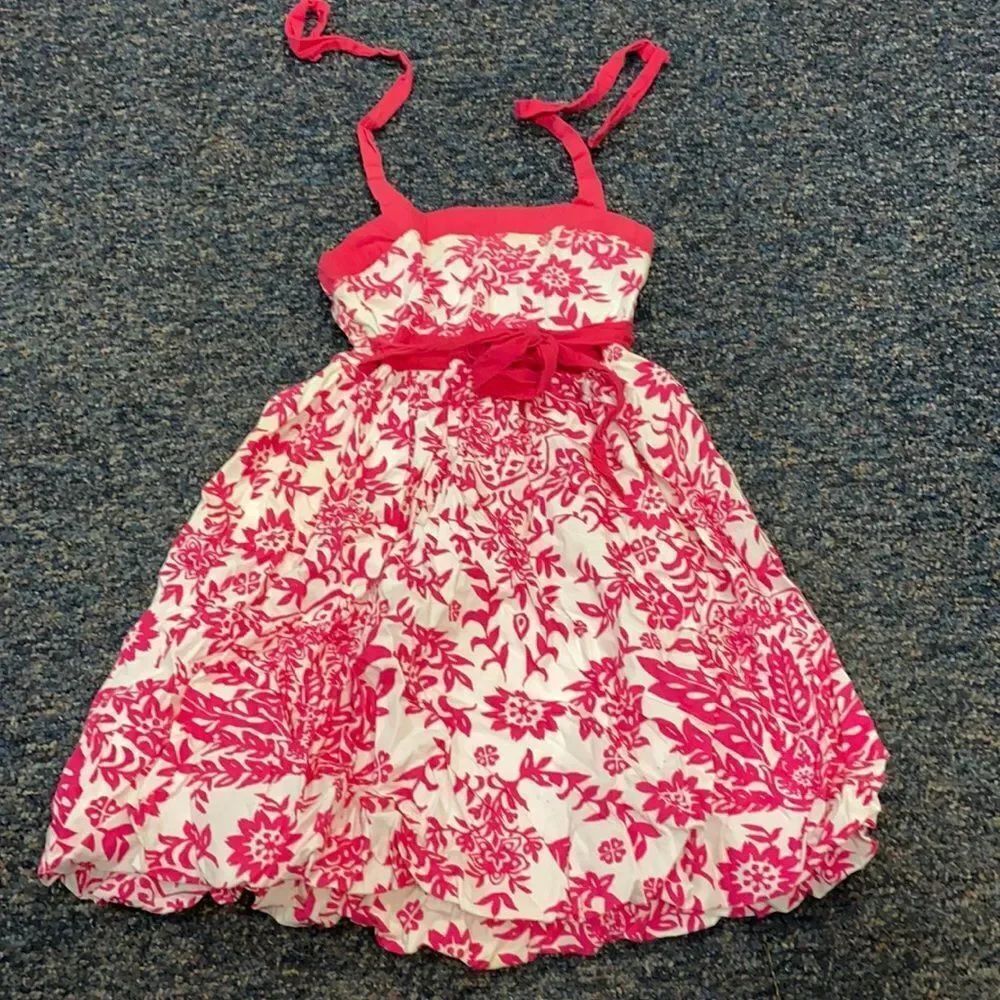 Speechless White Pink Floral Dress sz. 12